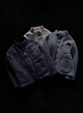 T.T Taigatakahashi Quilt Blanket Jacket 25AW羊毛绗缝棉服夹克