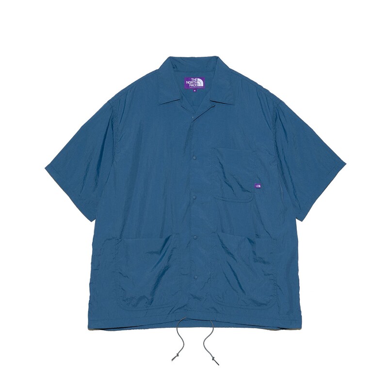 TNF Nylon Taffeta Field Shirt 25SS北面紫标尼龙塔夫绸短袖衬衫