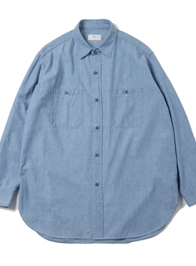 HERILL U.S.N Chambray shirt 25SS 复古军事风两袋海军牛津衬衫