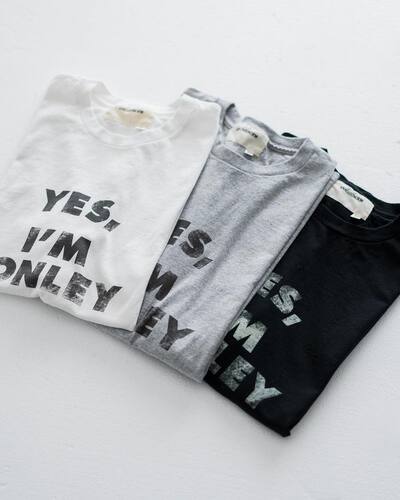 ANACHRONORM复古纯棉印花短袖