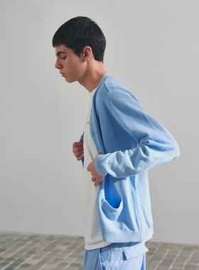 nonnative DWELLER CARDIGAN COTTON YARN 25SS 棉纱针织插兜开衫
