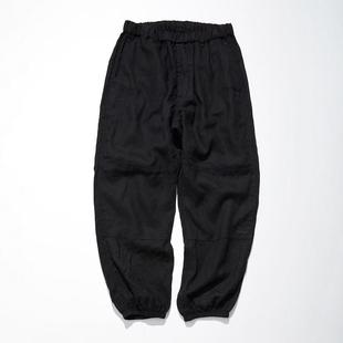 Tapered Gym Pant 24AW CAHLUMN 长谷川棉麻机能速干运动裤 Linen