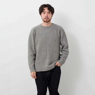 nonnative 棉尼混纺针织衫 26SS SWEATER CREW MARINER PILE