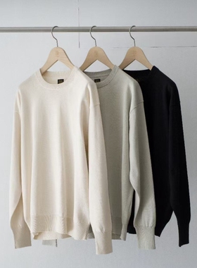 BATONER CARIBBEAN SEAISLAND COTTON CREW NECK26SS海岛棉针织衫