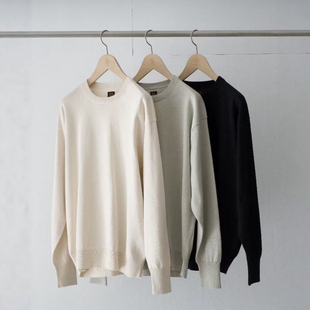 BATONER CARIBBEAN SEAISLAND COTTON CREW NECK26SS海岛棉针织衫