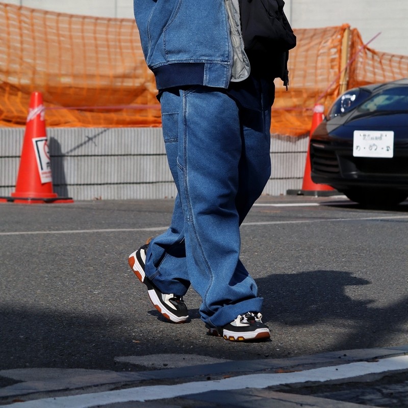 TNF Indigo Field Pants 26SS 北面紫标蓝染宽松抽绳直筒牛仔裤,男装,牛仔裤,淘宝优惠券,粉丝福利购,淘宝优惠卷