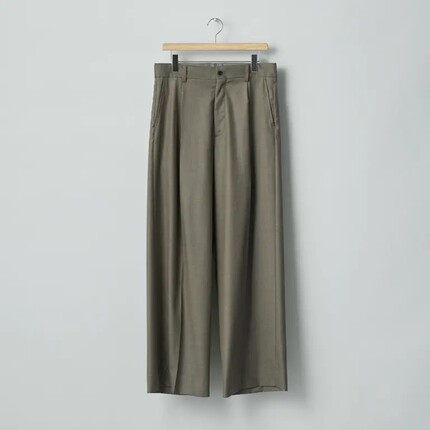 ssstein Extra Wool Wide Trousers 26SS SUPER130细羊毛宽松西裤