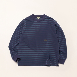 Sleeve Striped Tee L.L.bean 条纹刺绣长袖 Long 26SS T恤 Union