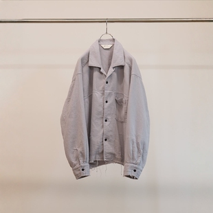 ANCELLM DOUBLEGAUZE SHIRT 25SS 破坏纱布口袋衬衫夹克