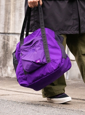 TNF CORDURA Nylon Tote Bag 25SS 北面紫标防水尼龙单肩手提包