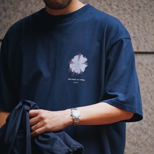 nanamica OOAL Graphic Tee 26SS 宽松休闲有机棉花卉图案短袖T恤