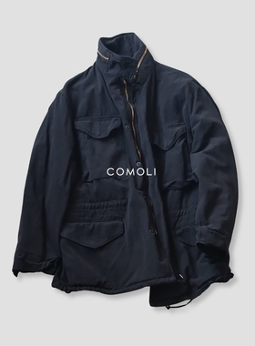 在途 COMOLI GARMENT M65 JACKET 25AW 军事风染色做旧四袋夹克