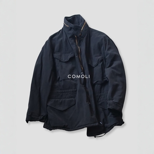 在途 COMOLI GARMENT M65 JACKET 25AW 军事风染色做旧四袋夹克