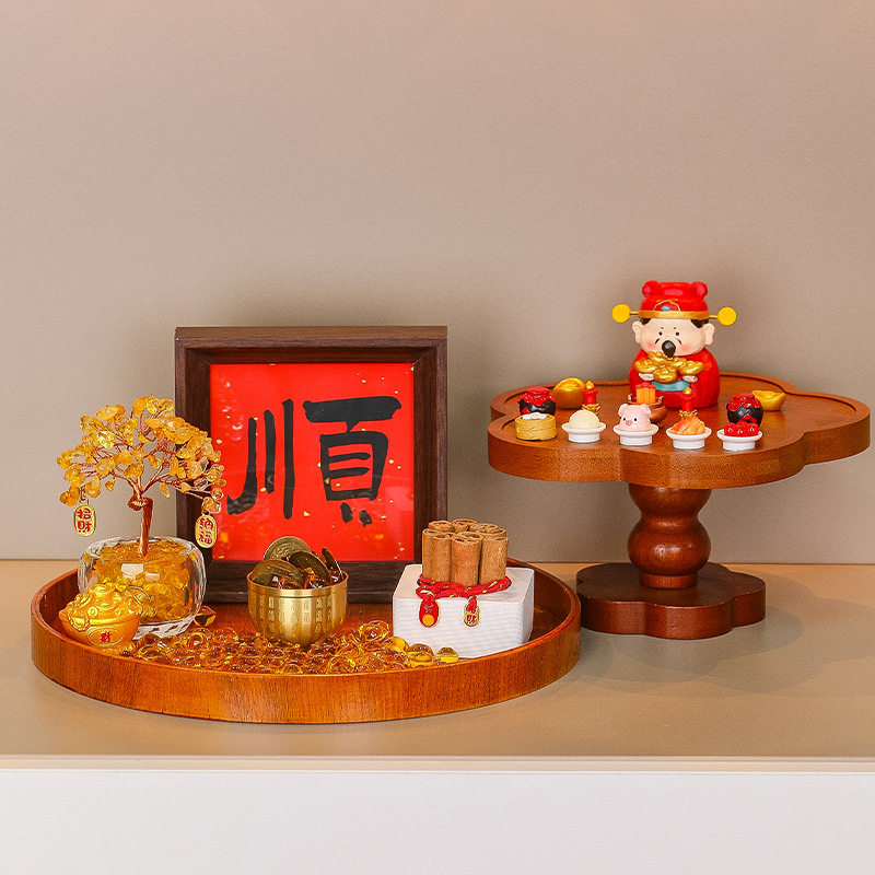 创意财神爷套装入户玄关家居装饰品摆件乔迁之喜新房布置入宅礼物