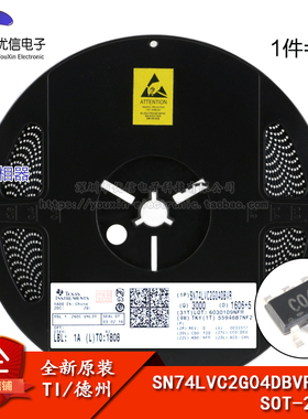 原装正品 SN74LVC2G04DBVR SOT-23-6 双反相器 贴片逻辑芯片