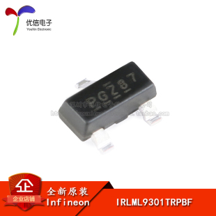 原装正品 IRLML9301TRPBF SOT-23 P沟道 -30V/-3.6A 贴片MOSFET