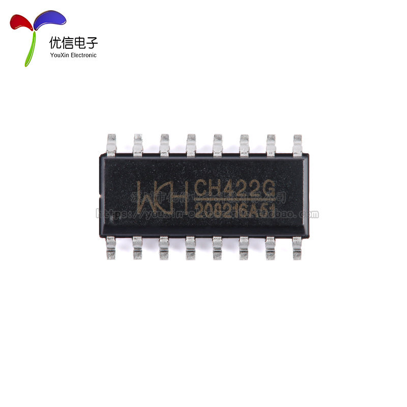 。原装正品 CH422G SOP-16 数码管显示驱动及I/O扩展芯片怎么看?