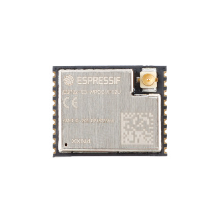 ESP32-C3-WROOM-02U-N4 2.4GHz WiFi+蓝牙BLE5.0无线模块模组