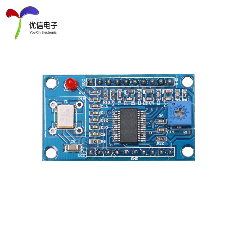 AD9851 DDS信号发生器模块正弦波方波发生器模块测试设备