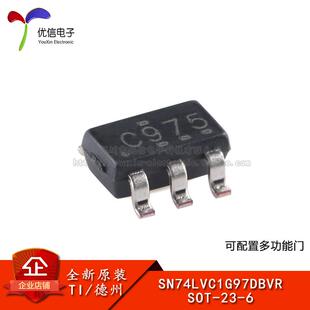 原装正品 SN74LVC1G97DBVR SOT-23-6 可配置多功能门 芯片