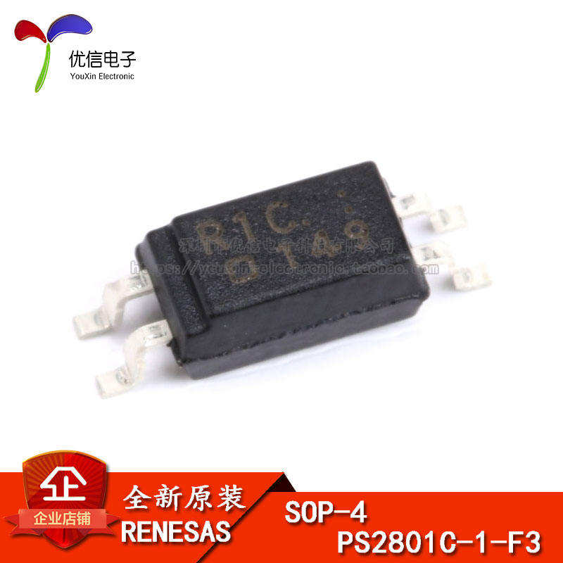 原装正品 PS2801C-1-F3-A SOP-4 晶体管输出光电耦合器芯片