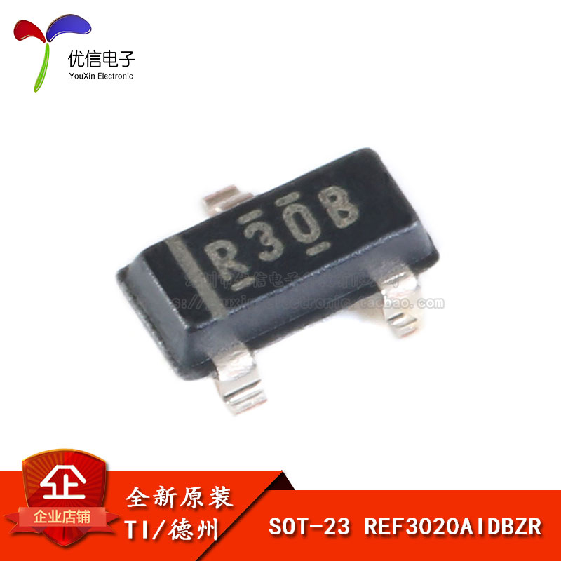 原装正品 REF3020AIDBZR SOT-23 2V输出 50ppm/℃电压基准IC芯片-封面