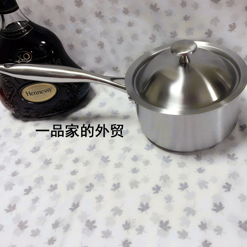 奶锅304不锈钢加厚复底宝宝辅食