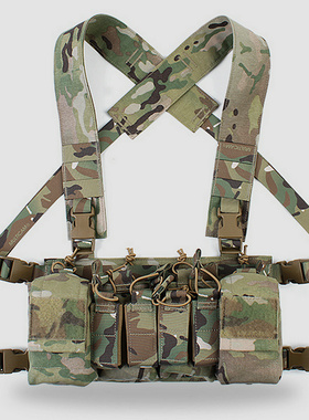 PEW D3CRX重型战术胸挂溜蛋肚兜海狸203胸包 PEWTAC CR02