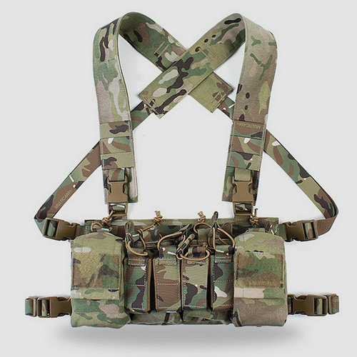 D3CRX重型战术胸挂肚兜海狸PEW