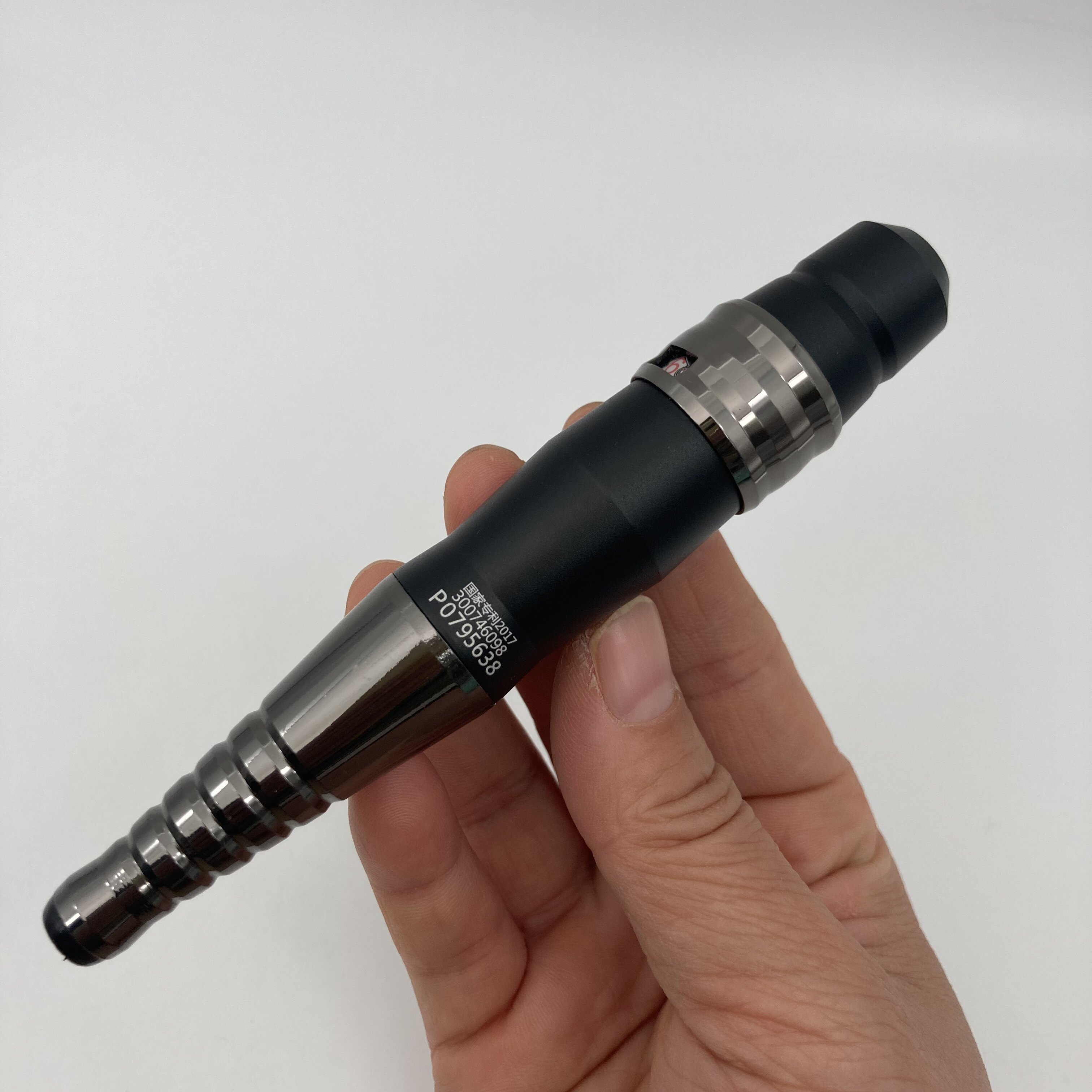 正品雅阁半抛纹眉机野生线条眉三叉针点刺唇雾眉纹绣机带专利