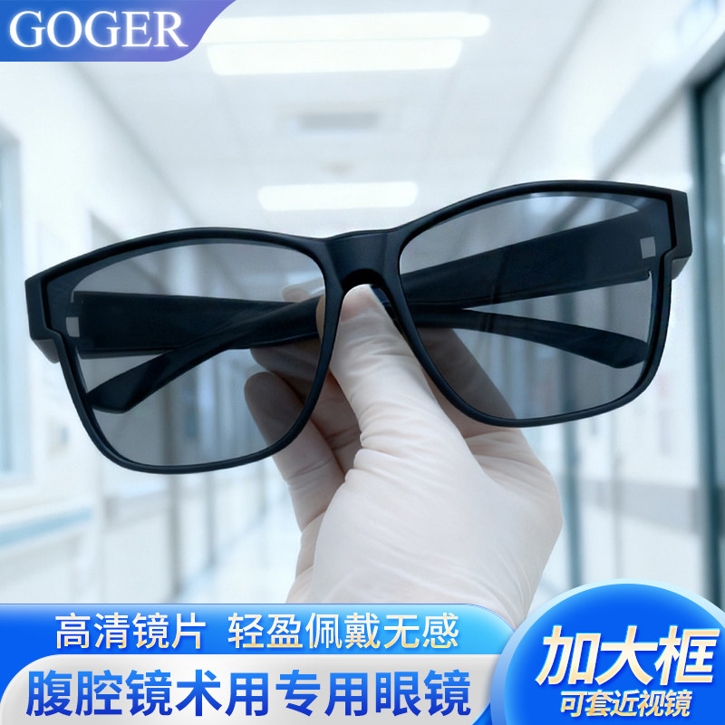 腹腔镜专用3D眼镜3d夹片显示器套镜内镜手术专用