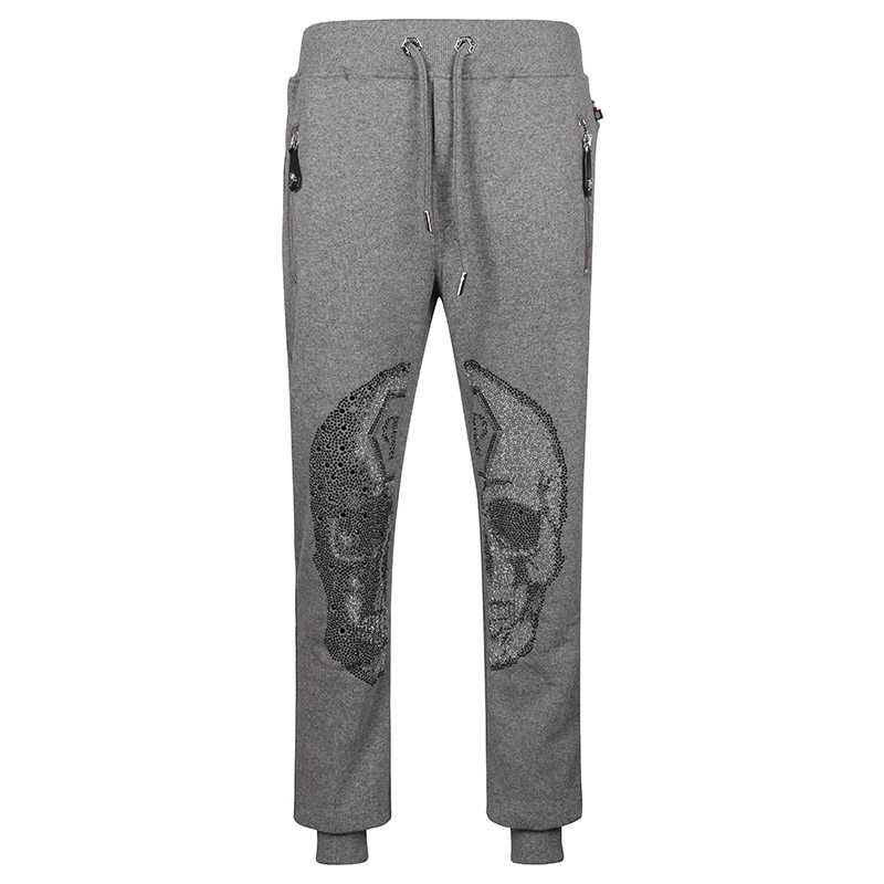 Philipp Plein Philip Champlain PP Men's trousers man Sports pants Ankle banded pants PP8M73XK006in the Men's clothing, Casual pants  category - from Buy2taobao.com to provide professional Taobao agent buy service