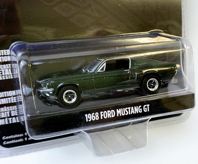 绿光合金汽车模型福特野马GT