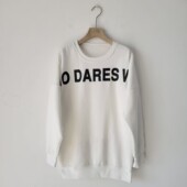 6色加绒厚实保暖日单秋冬季 街头休闲风字母印花卫衣女圆领上衣潮