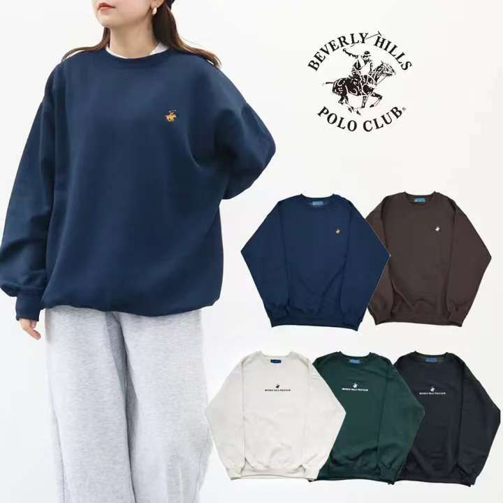 日单新款秋冬季休闲百搭显瘦纯色宽松刺绣圆领套头卫衣男女上衣潮