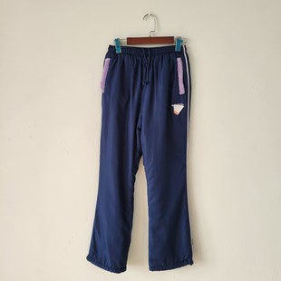 加绒特别厚实保暖日单冬季运动裤女生松紧腰抽绳高中生校服裤长款