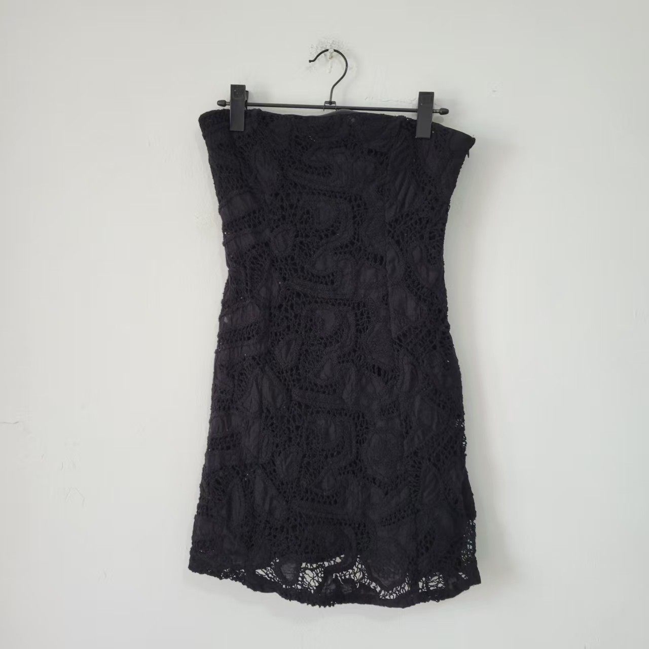 美单新款夏季休闲百搭显瘦女新款纯色蕾丝显瘦抹胸裙子女连衣裙,女装/女士精品,抹胸,淘宝优惠券,粉丝福利购,淘宝优惠卷