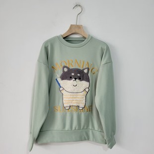 纯色圆领T恤打底衫 5款 休闲百搭显瘦女新款 秋季 女上衣 日单新款