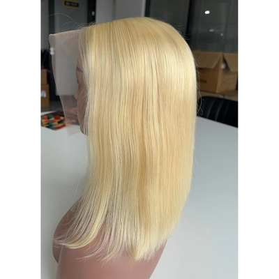 Lace Frontal Wigs 13x4 Straight Bob Wig 613 Cut Human Hair
