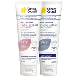 百补 Cancer Council防晒霜澳洲SPF50+身体防晒隔离 部分临期