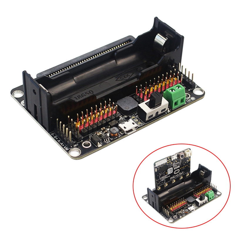 micro:bit扩展板 Robotbit V2.0支持makecode编程 scratch编程