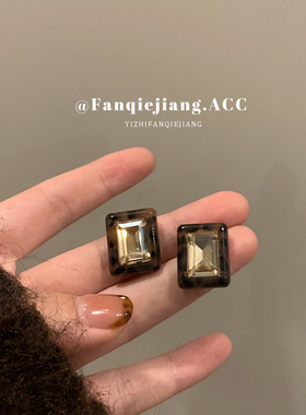 一只番茄酱原创设计耳环女小众高级感轻奢气质耳钉耳饰