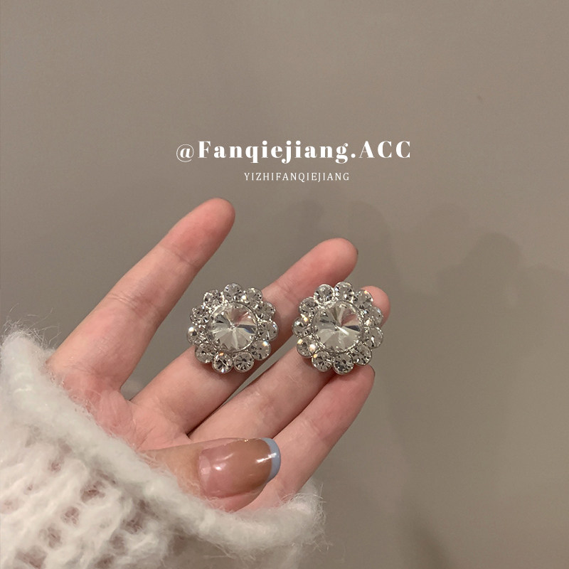 一只番茄酱轻奢锆石花朵耳环小众设计感高级气质,饰品/流行首饰/时尚饰品新,耳环,淘宝优惠券,粉丝福利购,淘宝优惠卷