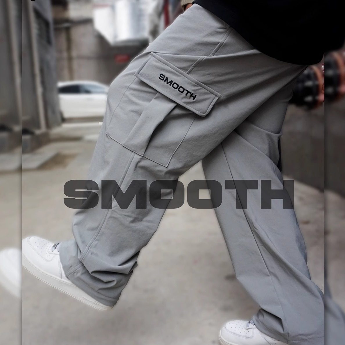 Feelingfree宽松直筒休闲裤垂感伞兵裤速干弹力多口袋工装裤,男装,休闲裤,淘宝优惠券,粉丝福利购,淘宝优惠卷