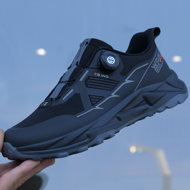 莎蓓莉春夏男鞋旋转扣运动休闲鞋