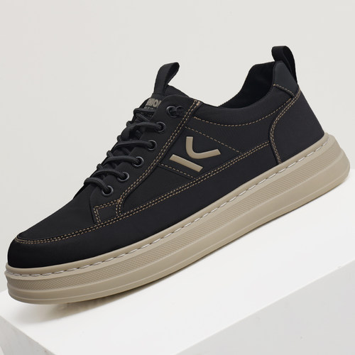 帆布板鞋轻便软底透气男鞋休闲鞋