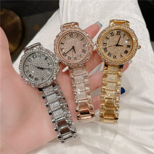 满天星轻奢女士手表时尚 A140 气质优雅镶钻显贵石英表高级感腕表