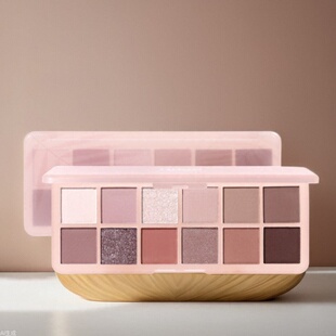 彩妆NOVO昭昭星野十二色眼影珠光细闪哑光新手日常百搭橘棕大地色