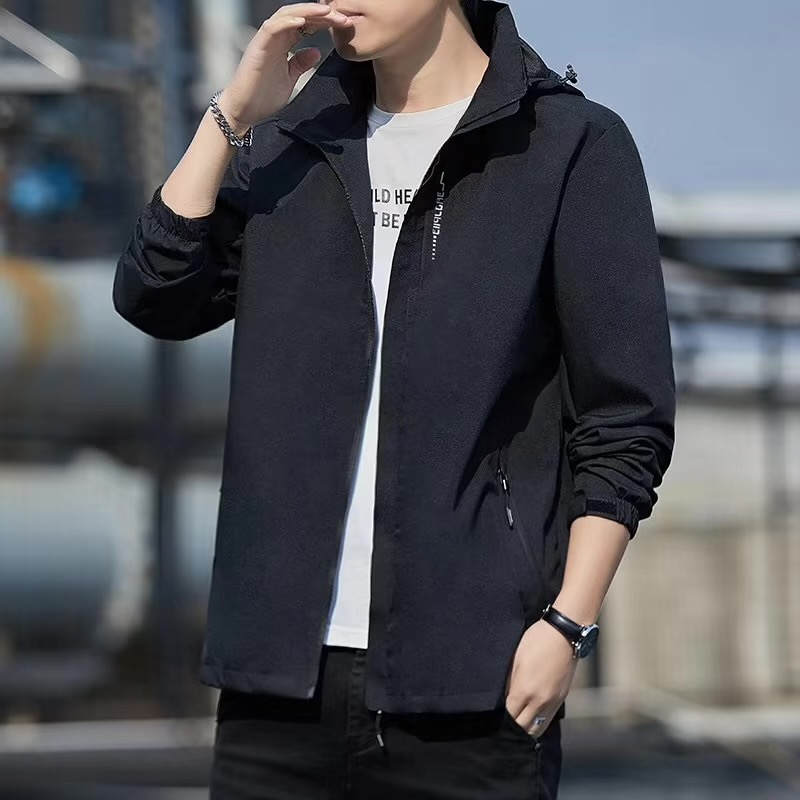 潮牌防风防水夹克青年春秋季户外