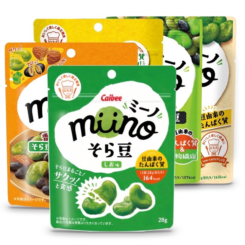 日本卡乐比miino香脆蚕豆